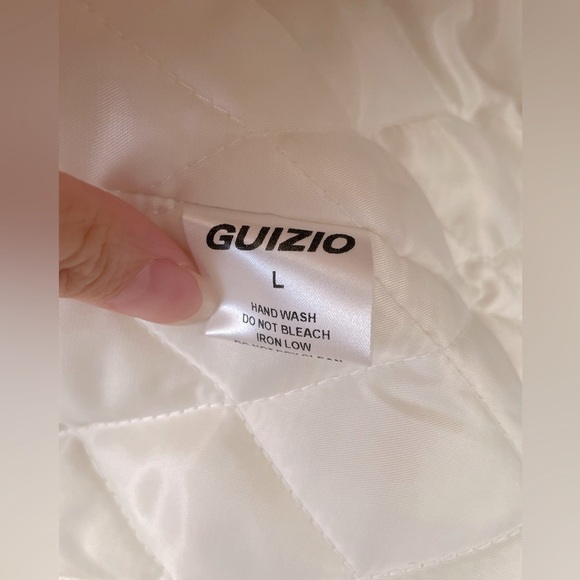 Danielle Guizio Sherpa coat in cream NWOT - Picture 6 of 6